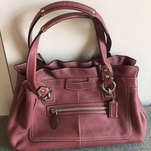 Coach pink purse